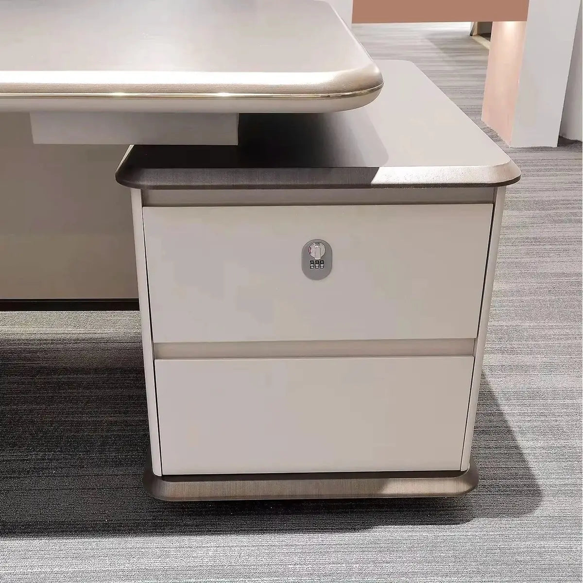 Sussex · Grand L-Shaped Executive Desk