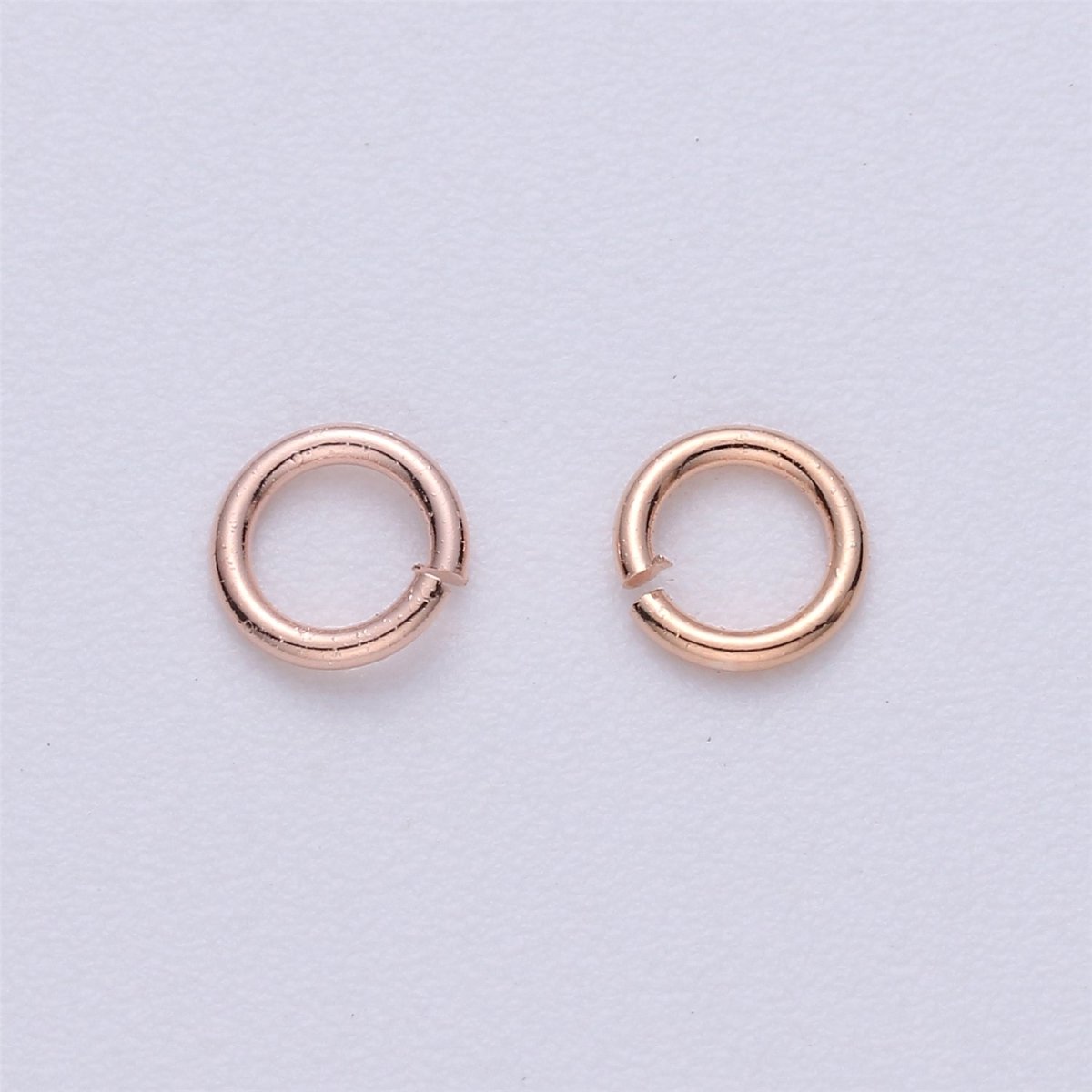 Open Jump Ring Real Gold Plated Jump Ring 4mm, 7mm with 20 gauge / 0.8mm thickness for Jewelry Supply Component 10gram SP-1580 SP-1581 SP-1592 SP-1593