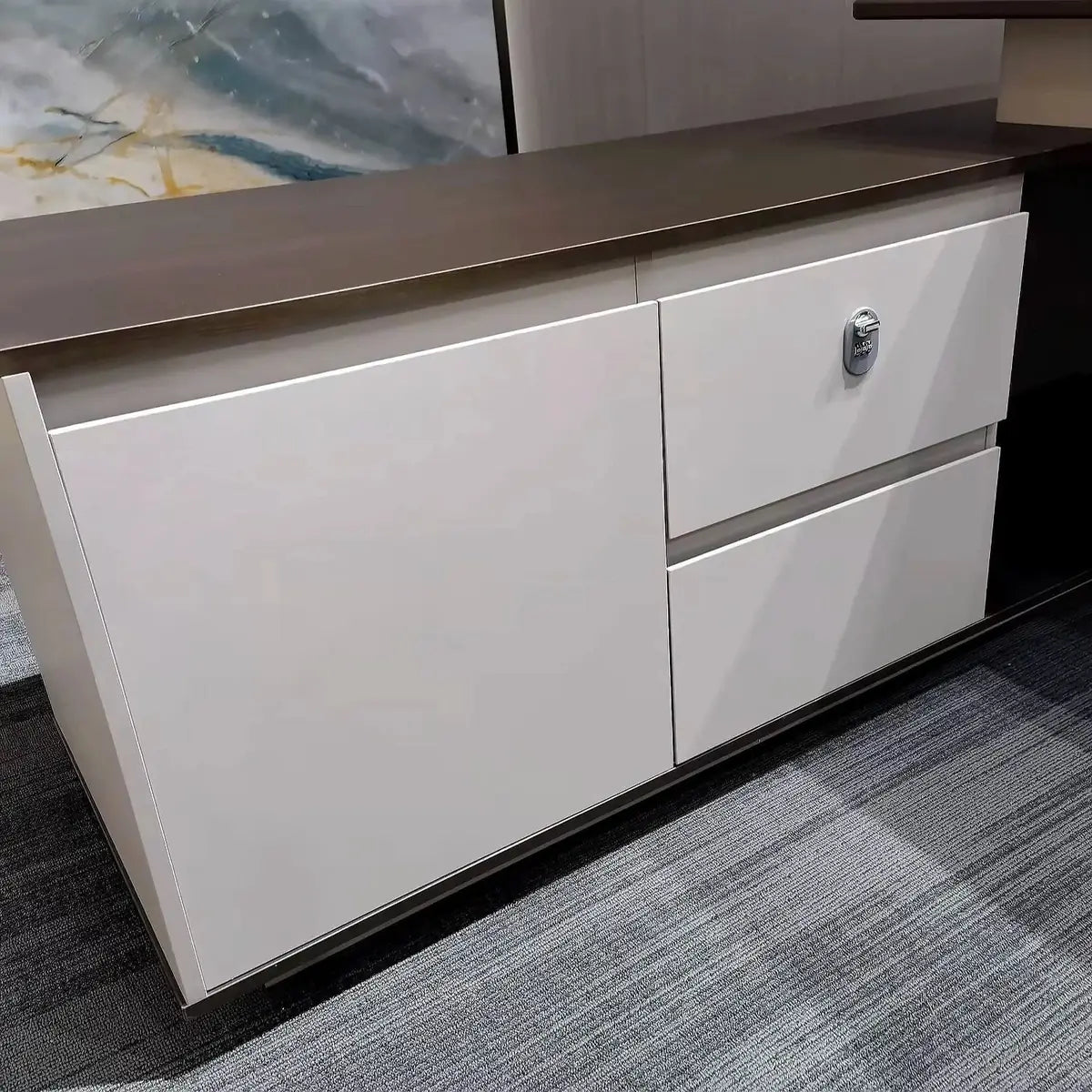 Oxley · Modern L-Shaped Executive Desk