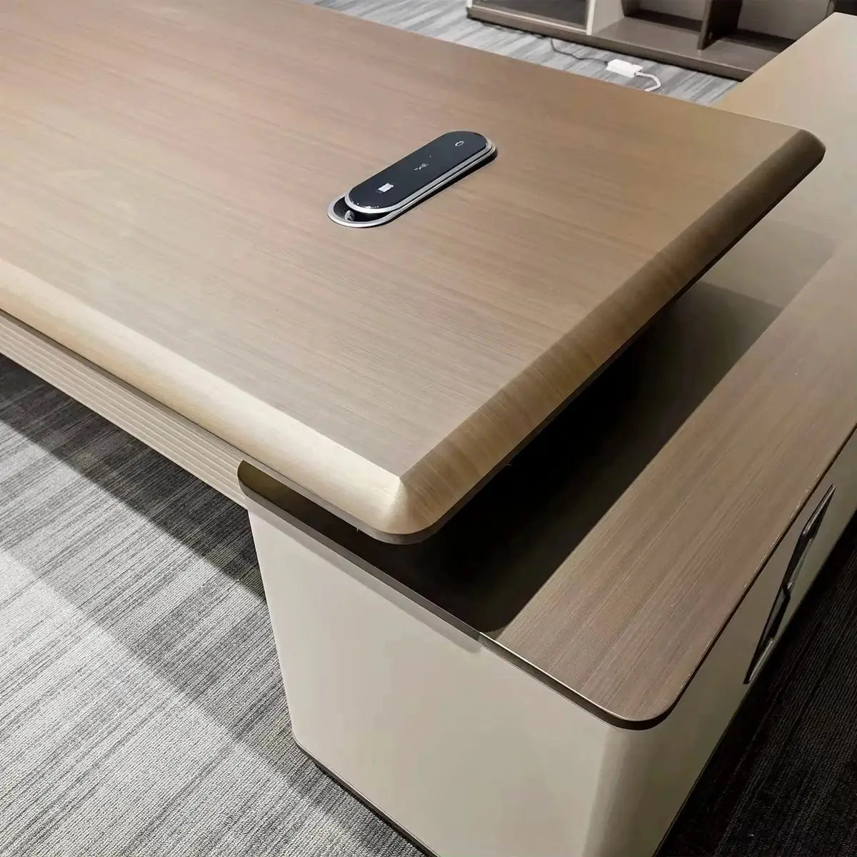 Oxley · Modern L-Shaped Executive Desk