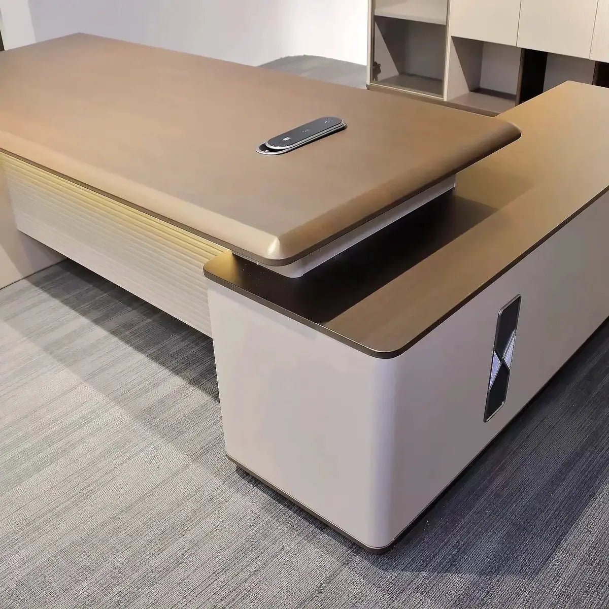 Oxley · Modern L-Shaped Executive Desk