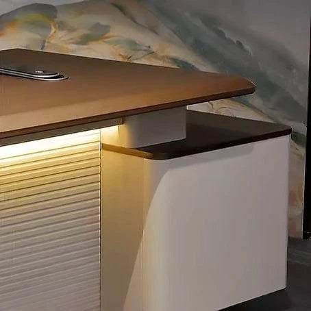 Oxley · Modern L-Shaped Executive Desk