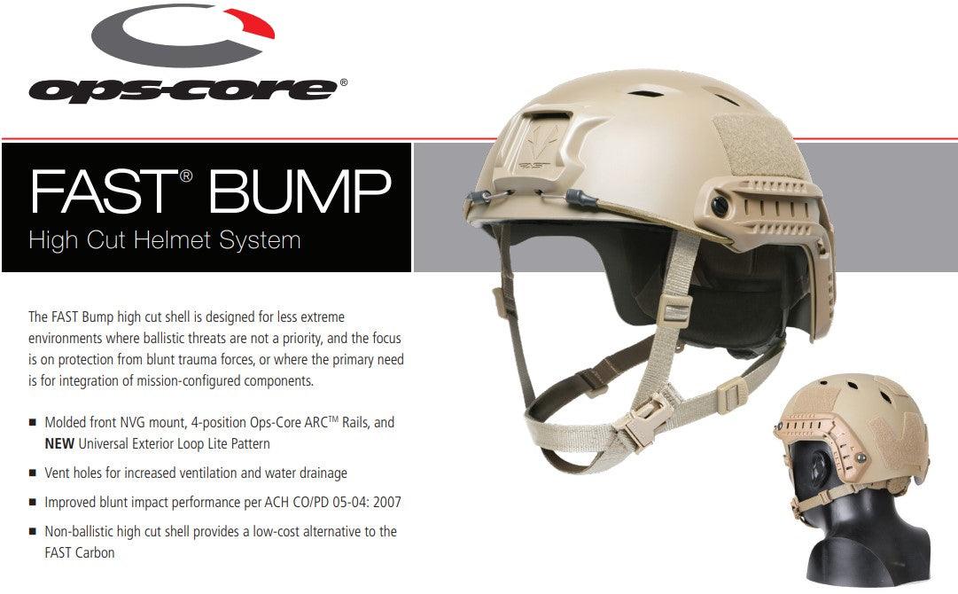 Legacy Ops-Core Bump Helmet - FAST Base Jump High-Cut