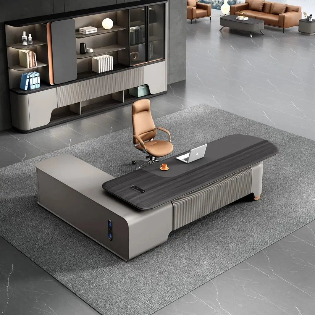 Ordin · Modern L-Shaped Executive Desk
