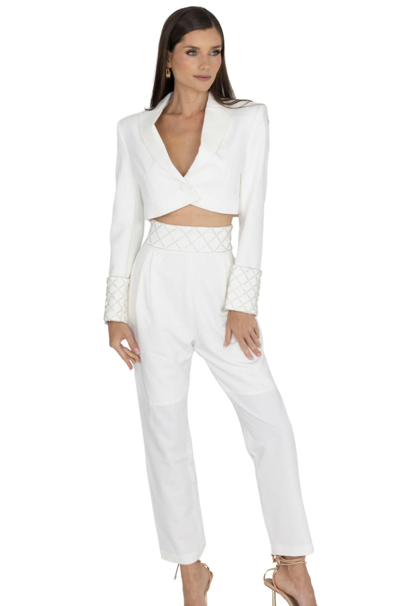 Orchid Trouser (White)