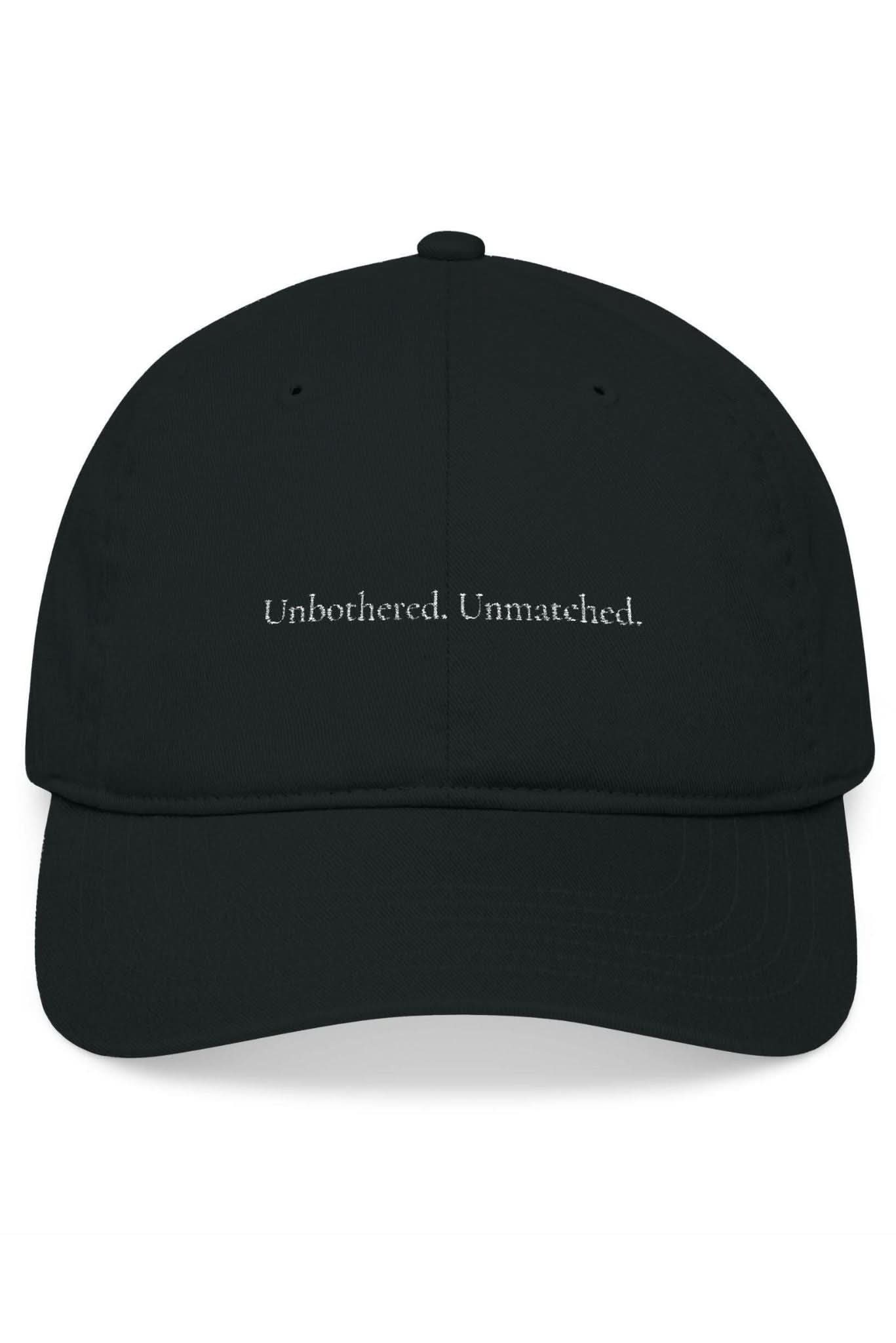 Organic Cotton  Embroidered Baseball Cap
