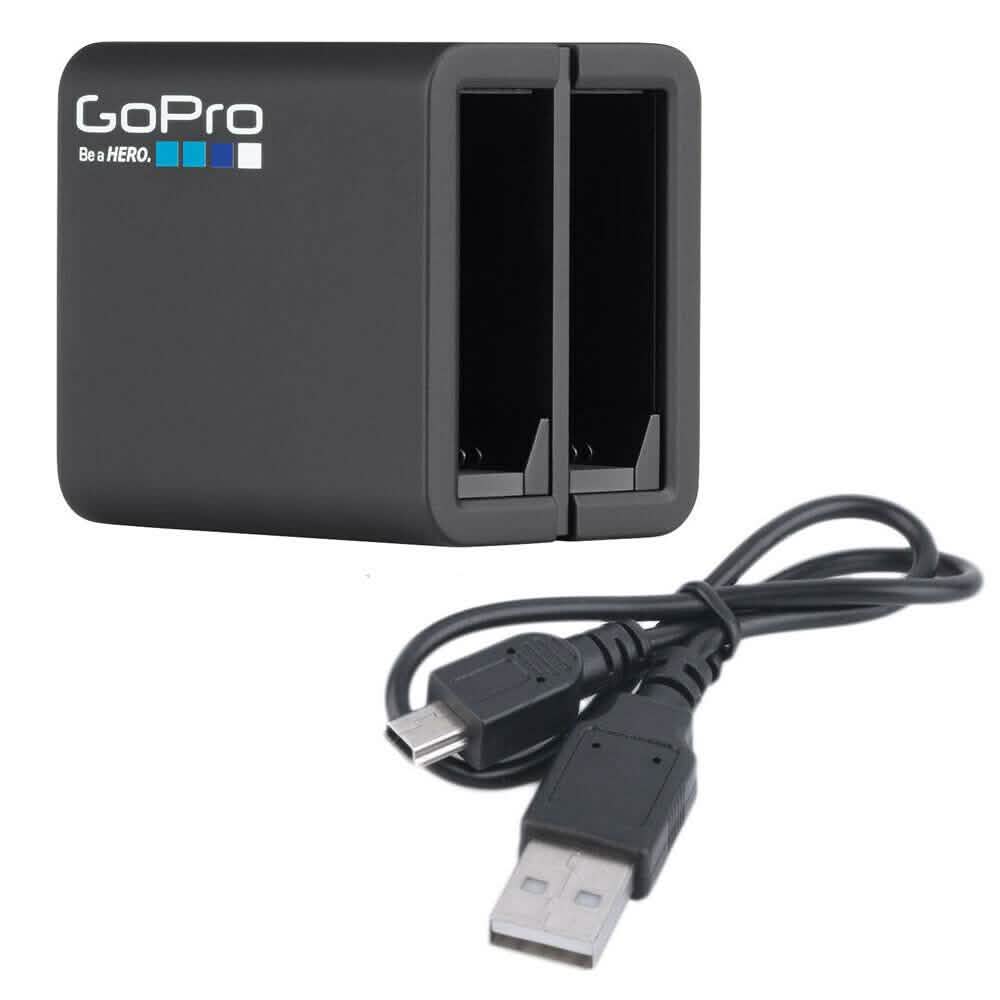オリジナル GoPro デュアルバッテリーチャージャー Hero4用