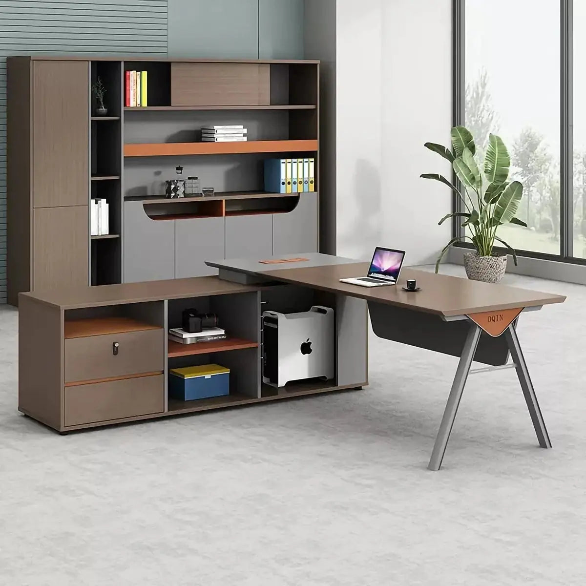 Tasker · L-Shaped Desk