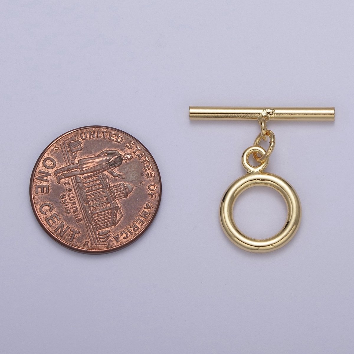 Minimalist Classic Gold Toggle Clasps Gold Filled OT Clasp Wholesale Findings | L679