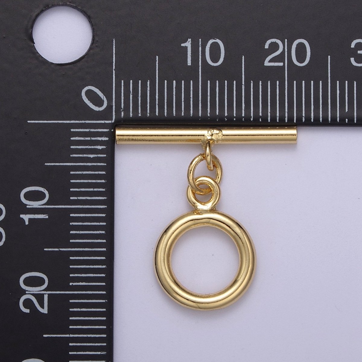 Minimalist Classic Gold Toggle Clasps Gold Filled OT Clasp Wholesale Findings | L679