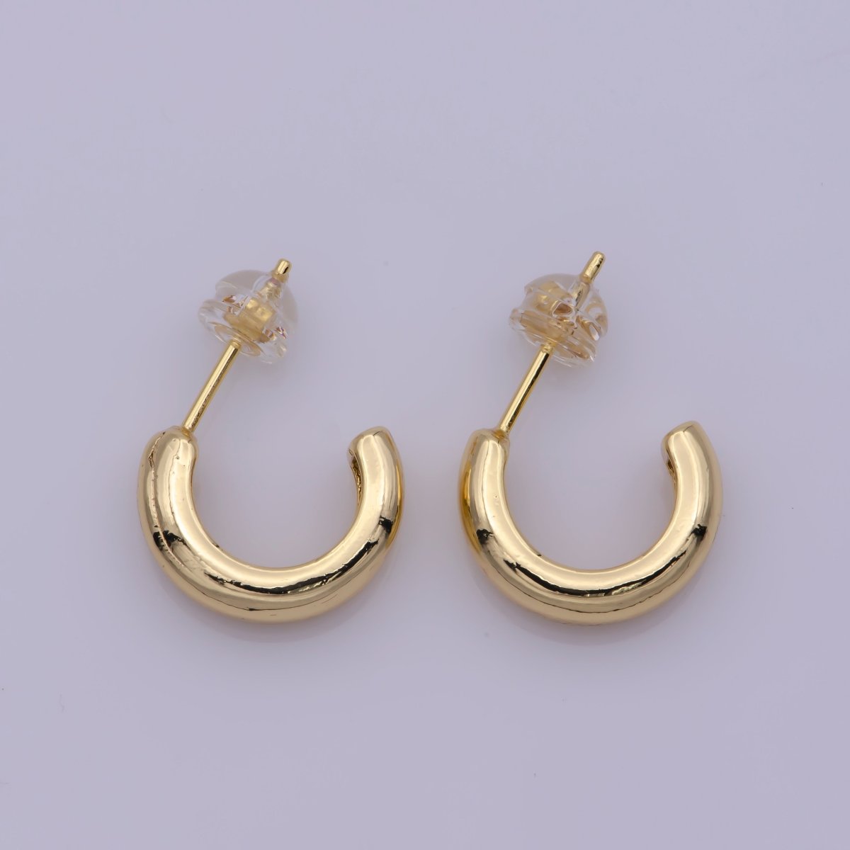 Minimalist Geometric Earrings Classic Tube Hoop Earring Gold Filled Hoop Earring Gift For Her! T-239