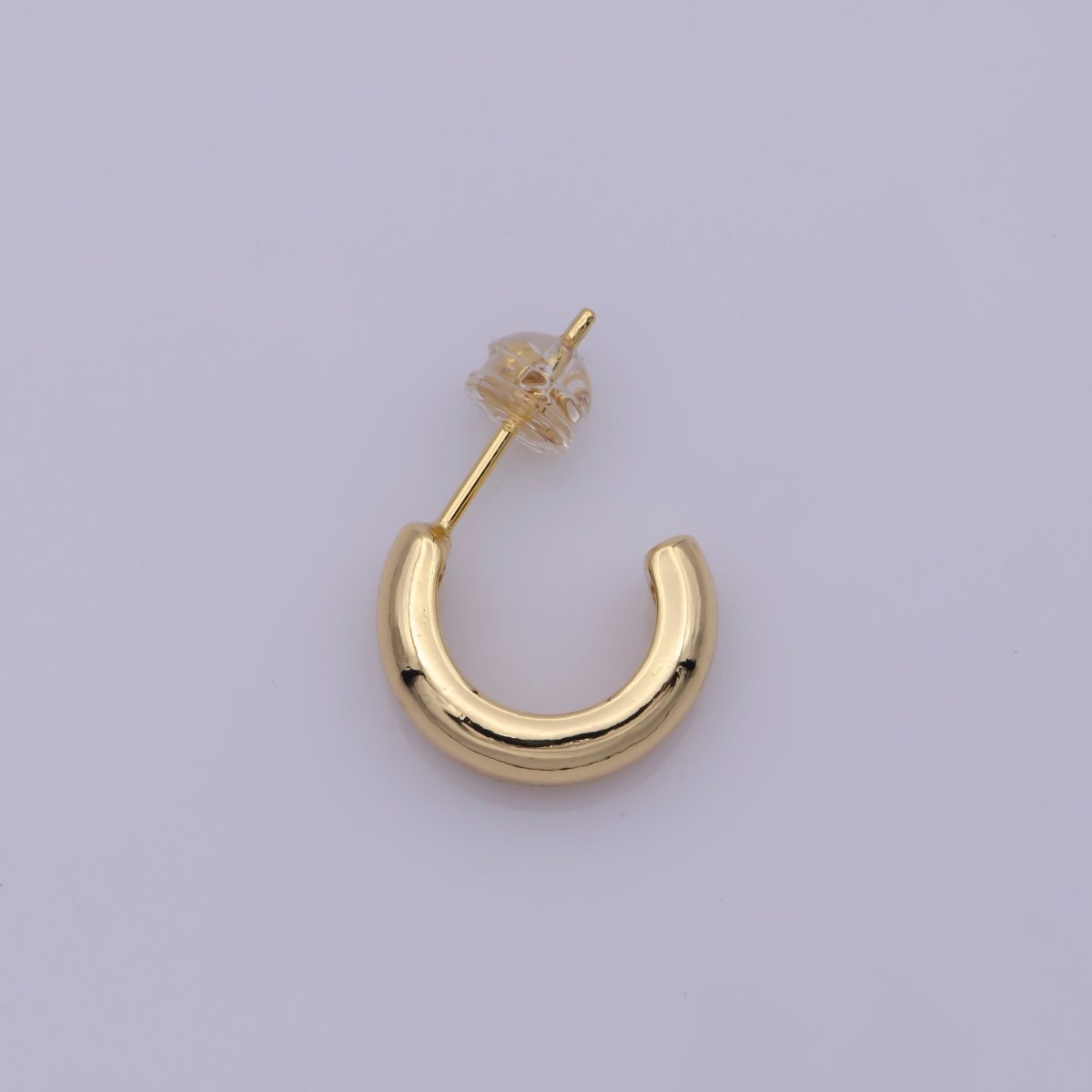 Minimalist Geometric Earrings Classic Tube Hoop Earring Gold Filled Hoop Earring Gift For Her! T-239