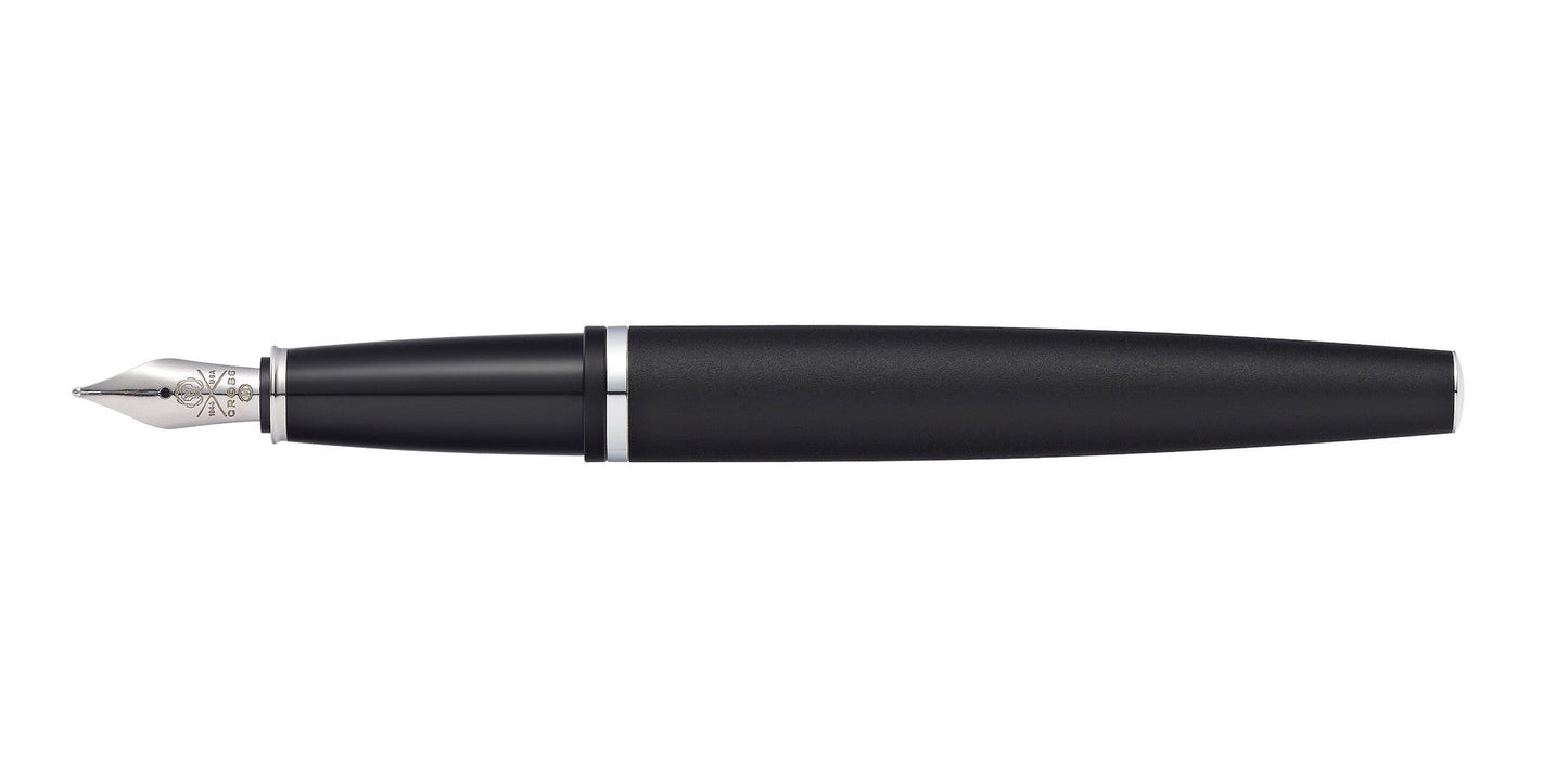 Calais™ Matte Black Medium Nib Fountain Pen