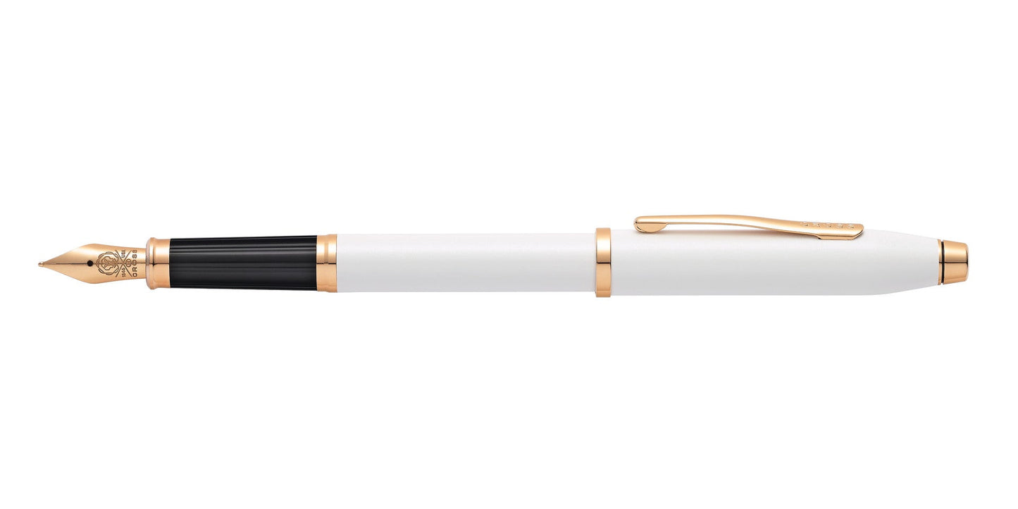Century® II Pearlescent White Lacquer Medium Nib Fountain Pen
