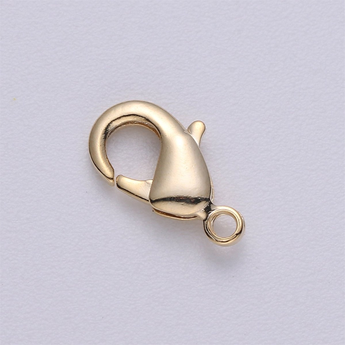 24K Gold Filled 12mm x 7mm Lobster Clasps Closure Supply | K-117 K-241