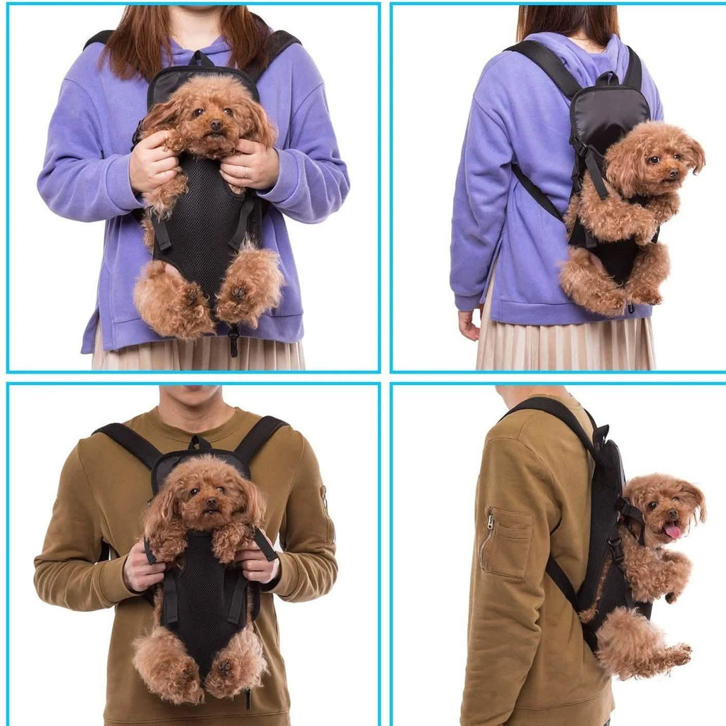 Porte-chien avant Ownpets avec pattes extérieures