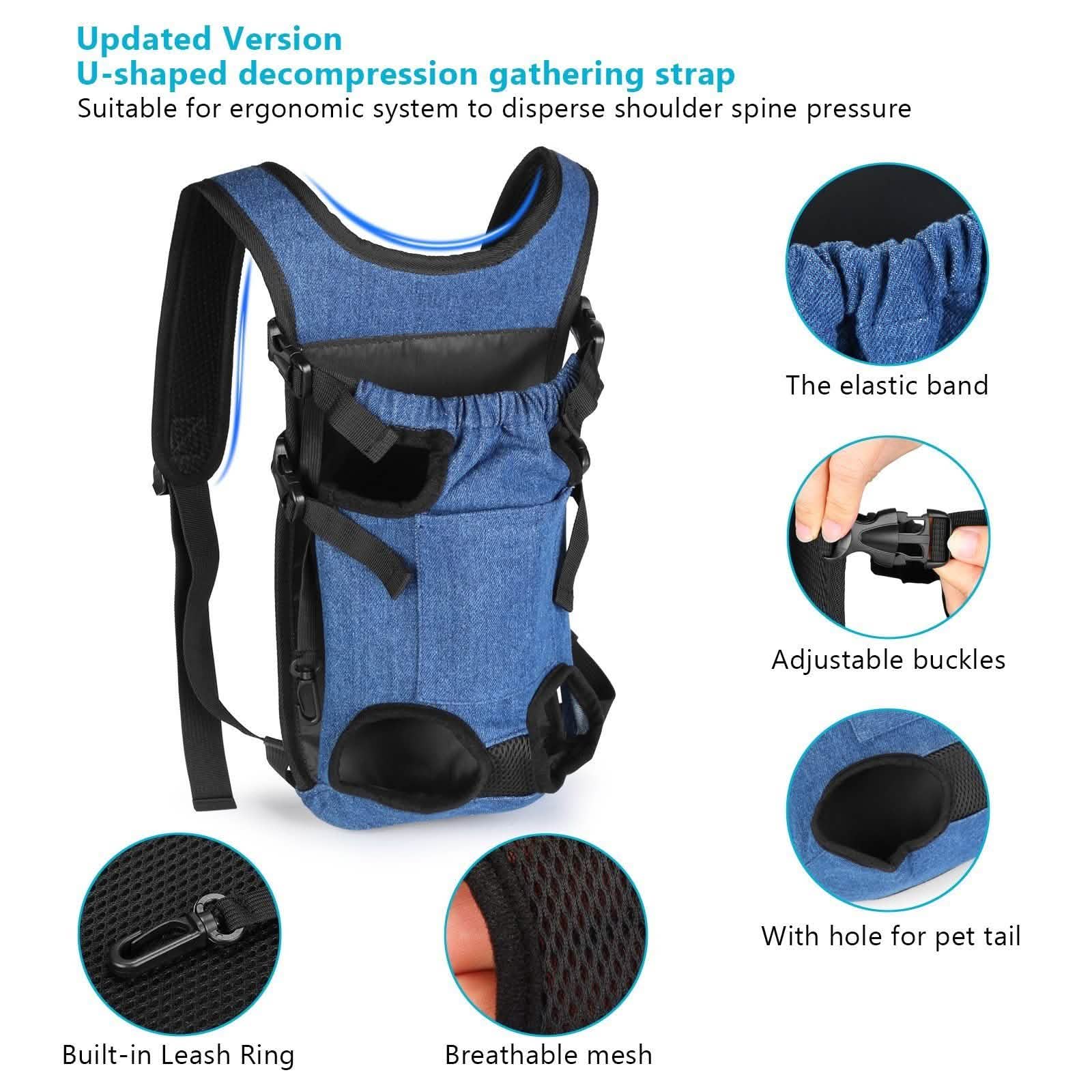 Ownpets Legs Out Front Dog Carrier