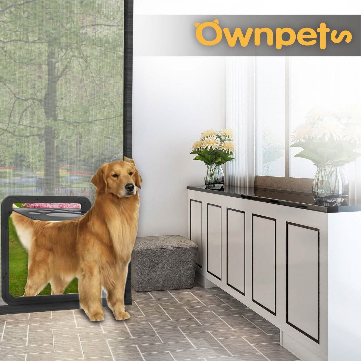 Porte Moustiquaire Magnétique pour Chien OWNPETS