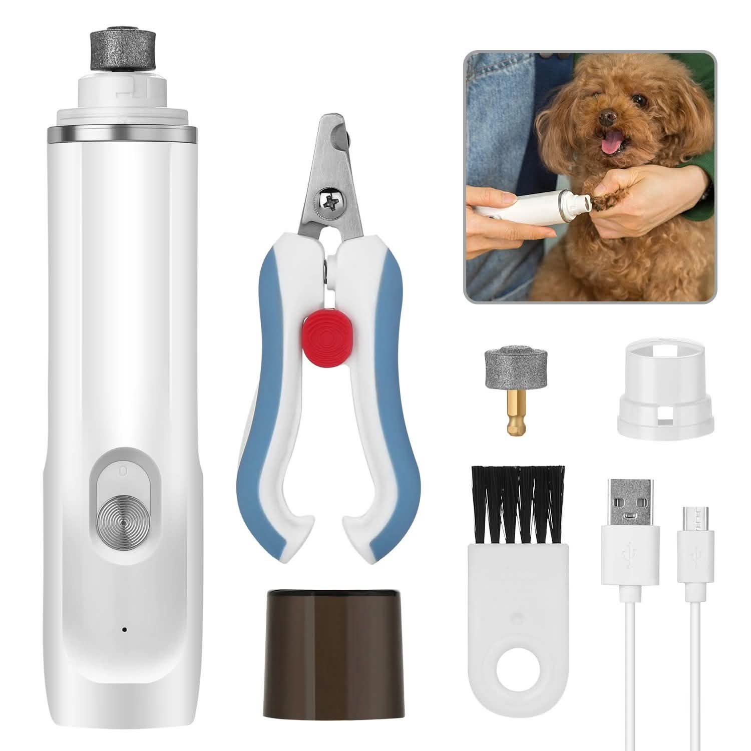 Ownpets充電式ペット用爪切りツールキット