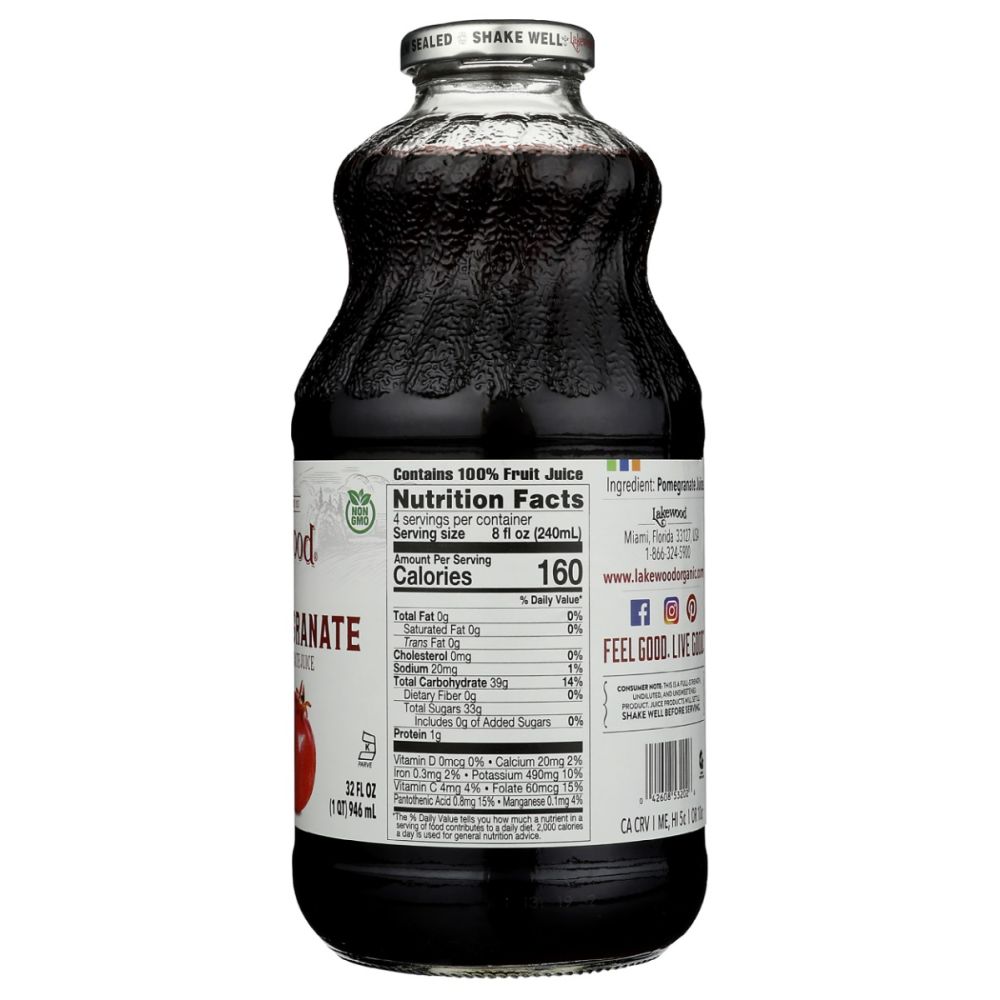 LAKEWOOD: Premium Pomegranate Juice, 32 fo