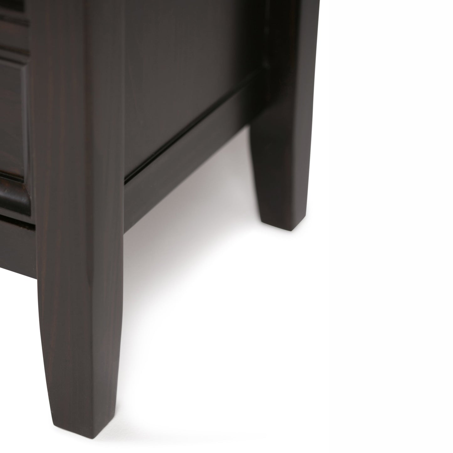 Amherst 54 Inch Wide Solid Wood TV Stand in Hickory