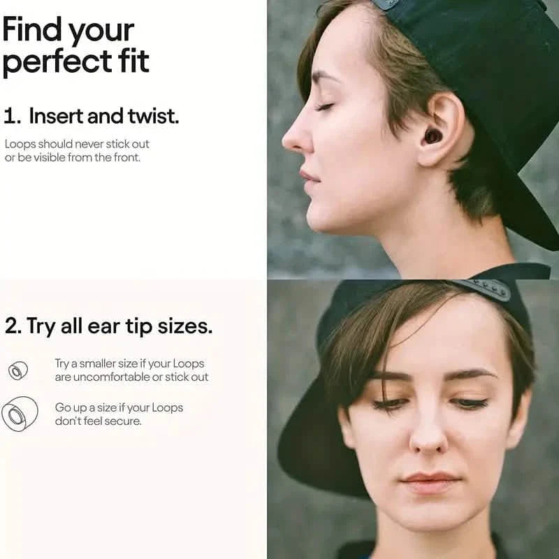 Paire de bouchons d'oreille en silicone super doux et réutilisables