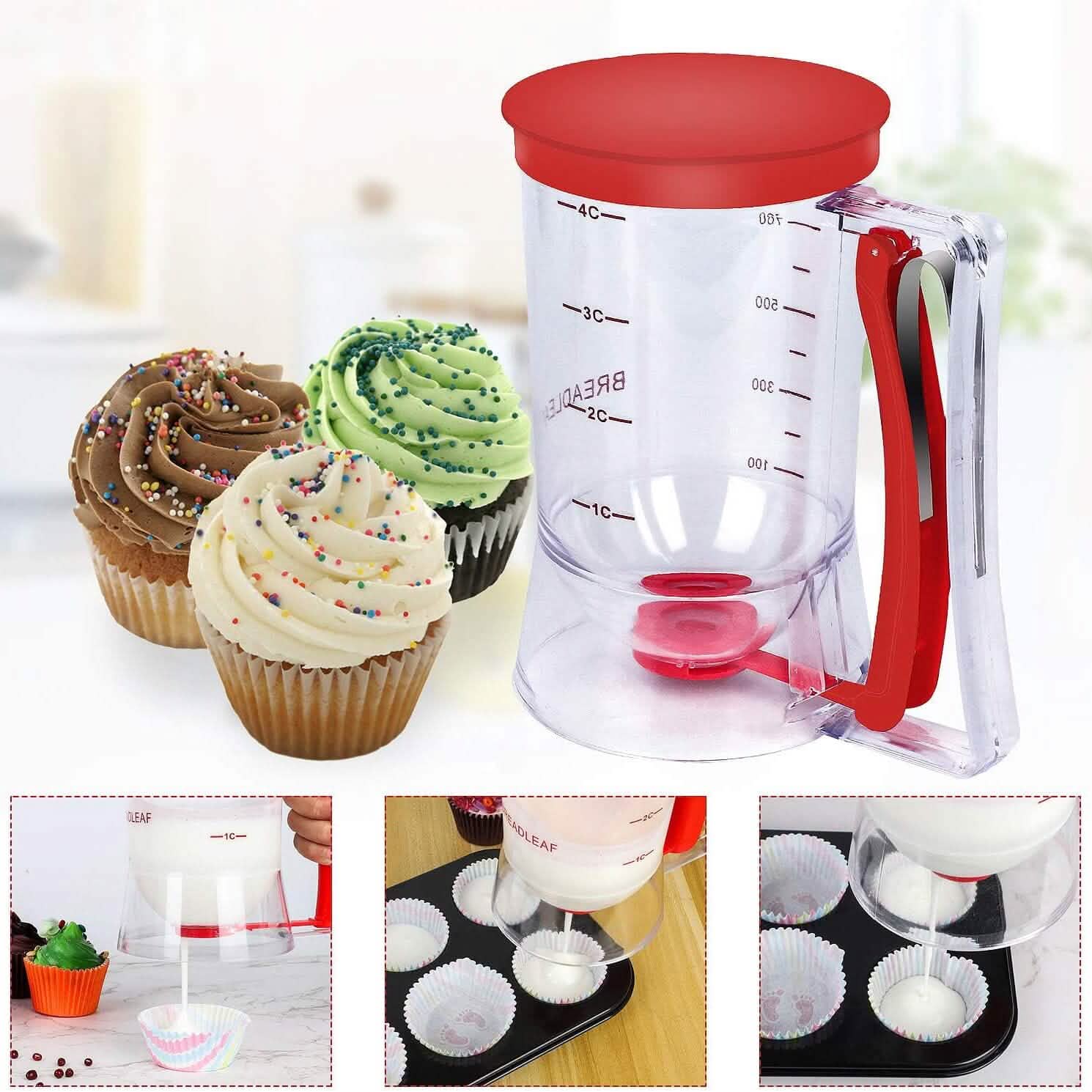 Pancake Cupcake Batter Dispenser