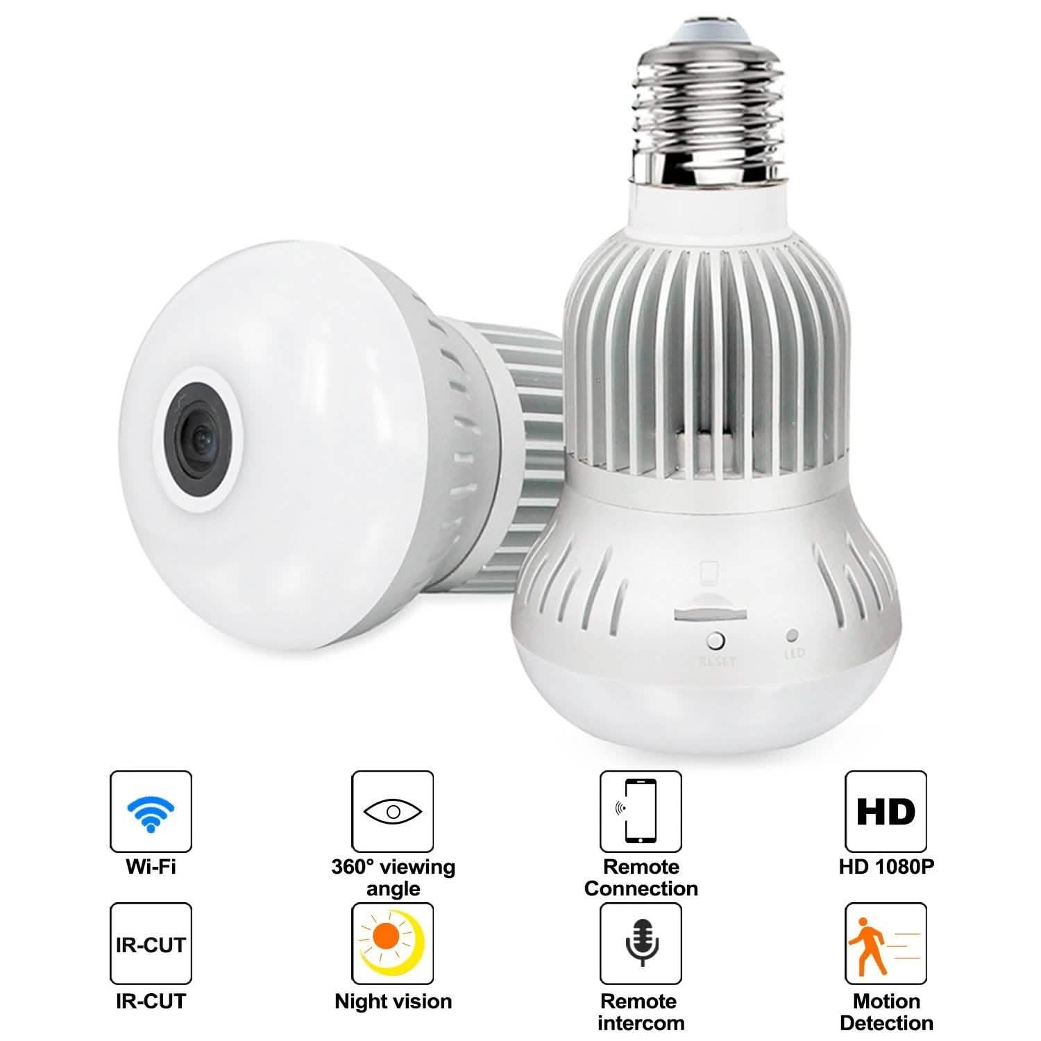 Panoramic Full HD 1080P Hidden Camera