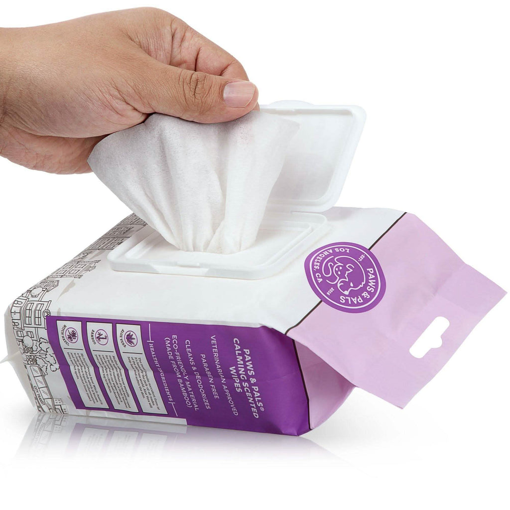 Lingettes nettoyantes et désodorisantes hypoallergéniques Paws & Pals
