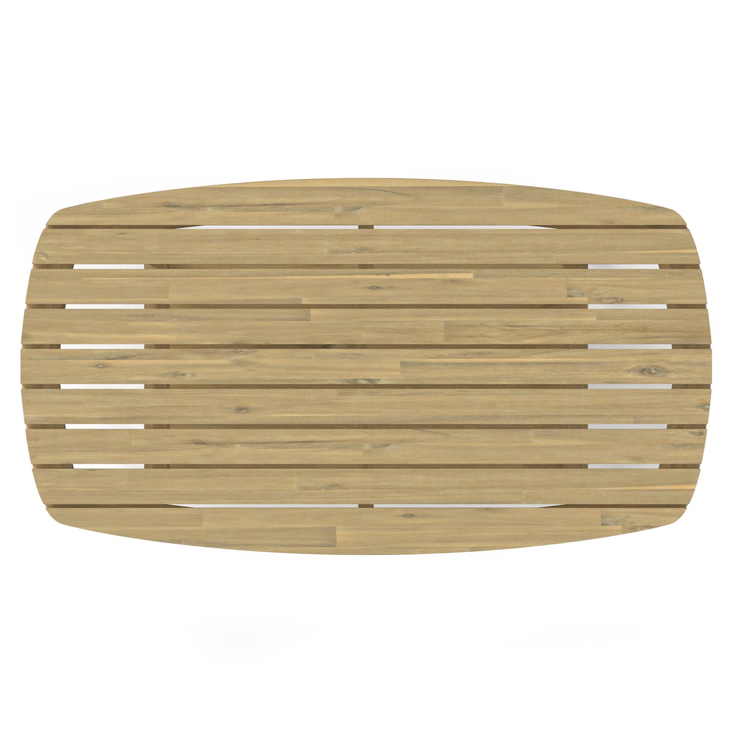 Bayshore Outdoor Coffee Table - Light Teak