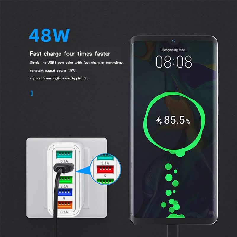 PBG 5ポート壁充電器