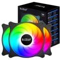 Ventilateurs de boîtier PCCOOLER 120MM, lot de 3 FX120 haute performance (Reconditionné)