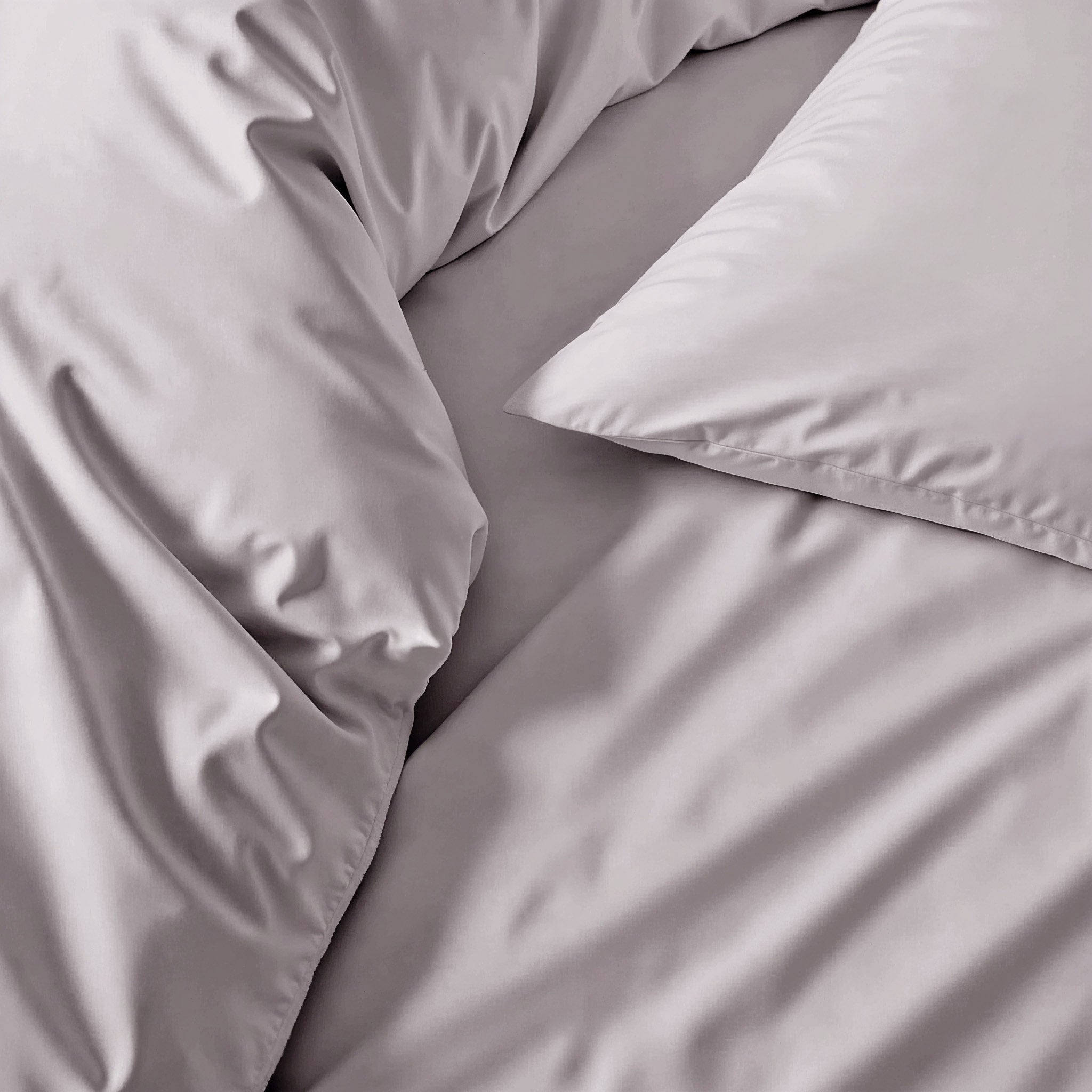 Housse de couette de luxe en satin de coton australien