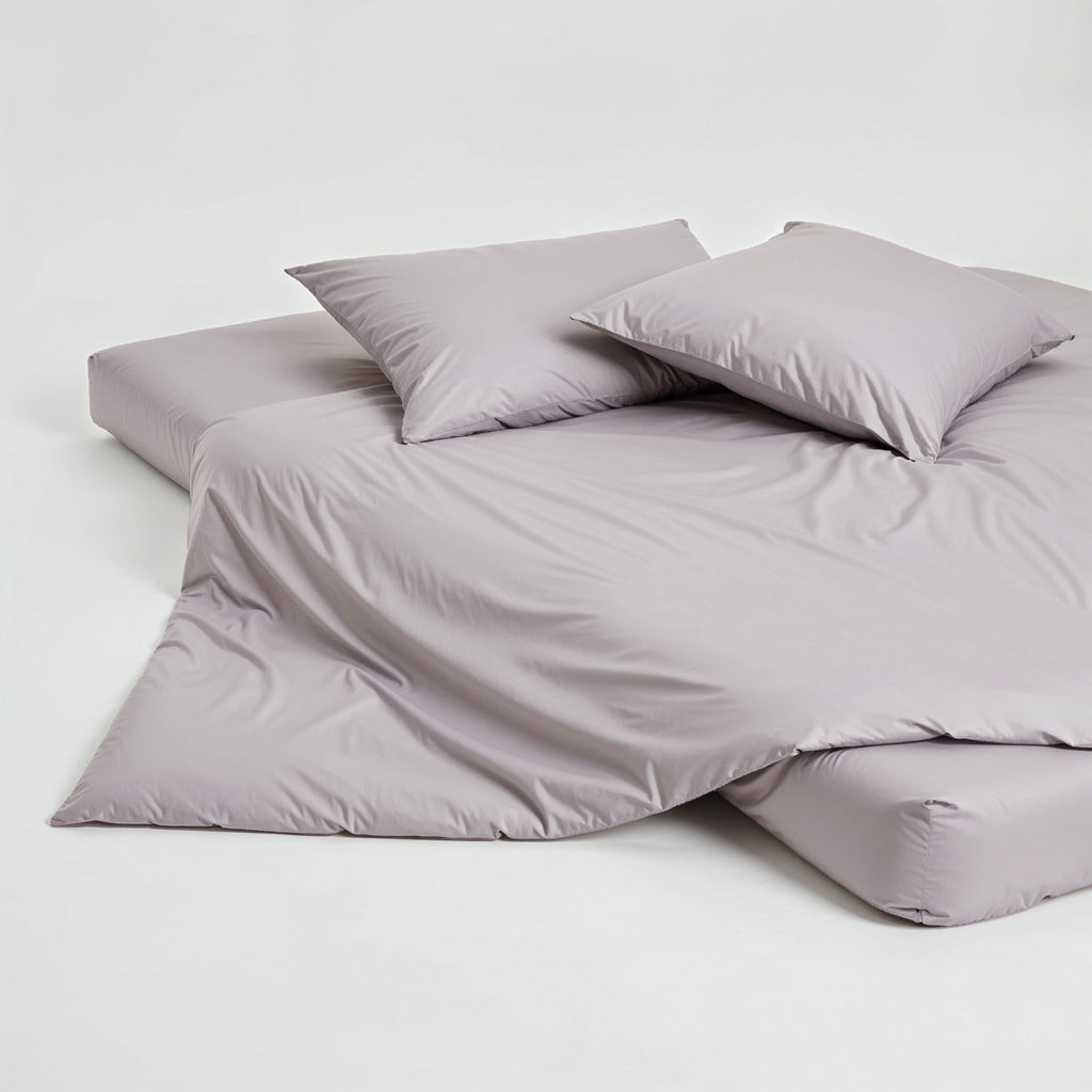 Housse de couette de luxe en satin de coton australien