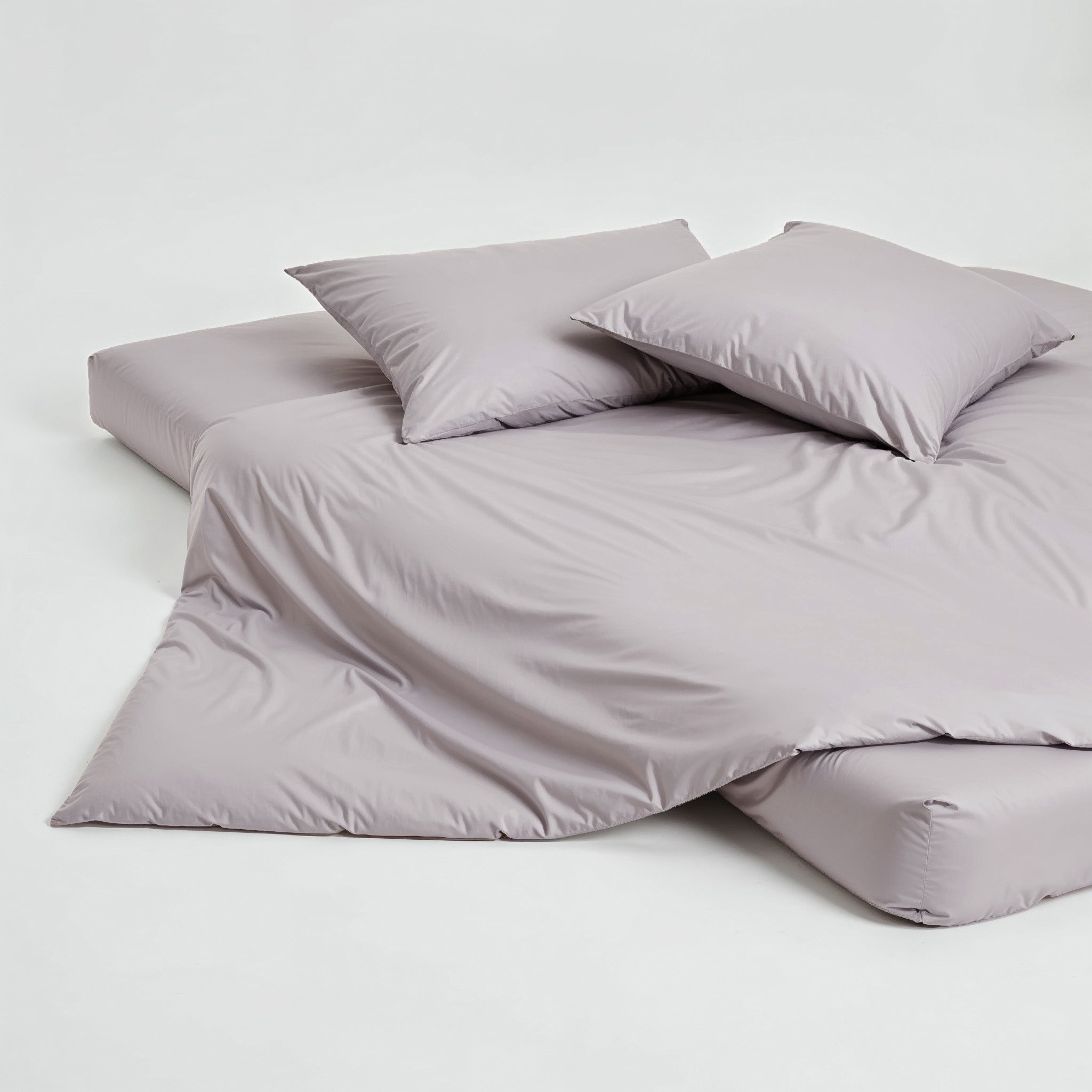 Housse de couette de luxe en satin de coton australien