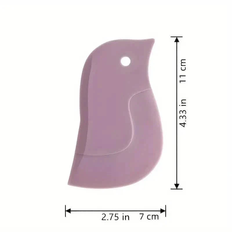 Penguin-shaped Soft Kitchen Stain Scraper Tool