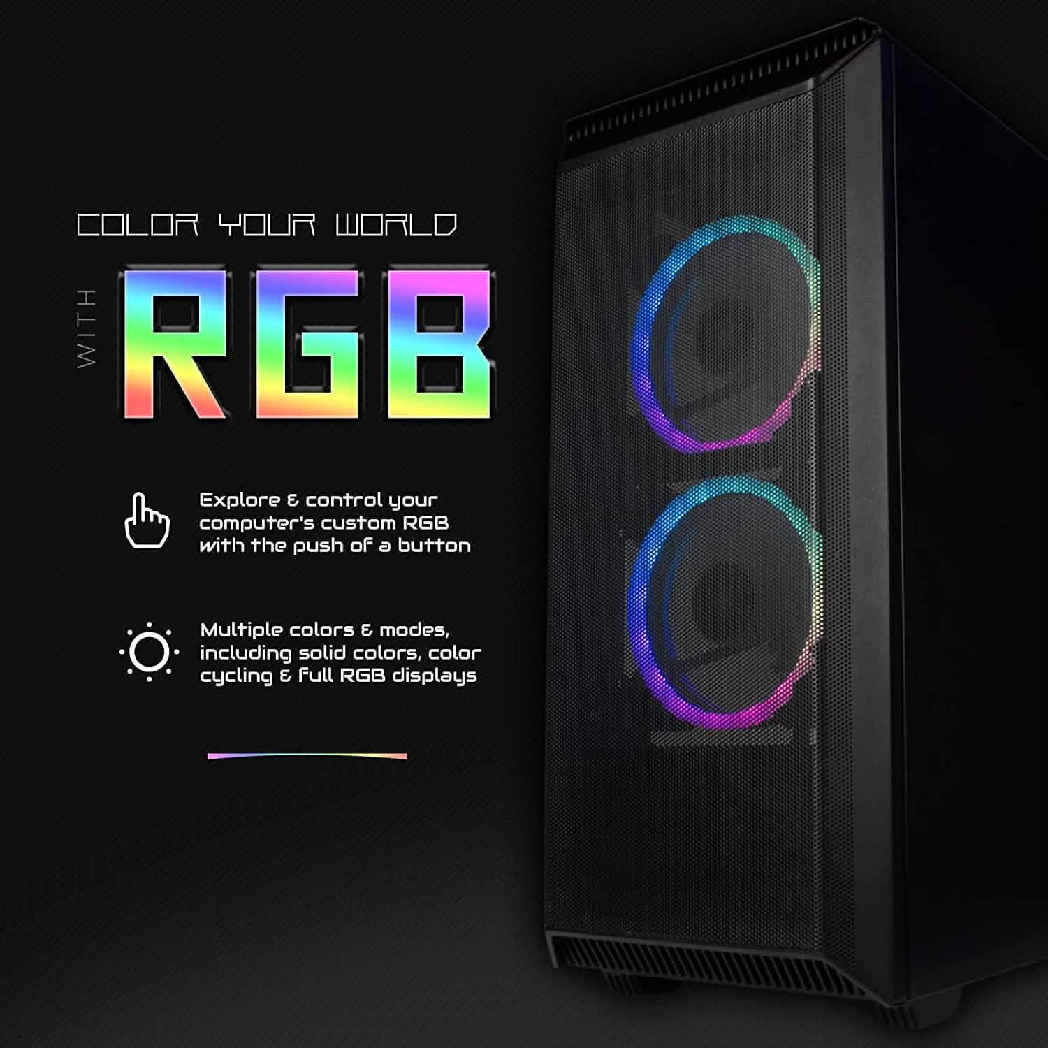 Periphio Chimera Prebuilt RGB Gaming Computer (Refurbished)