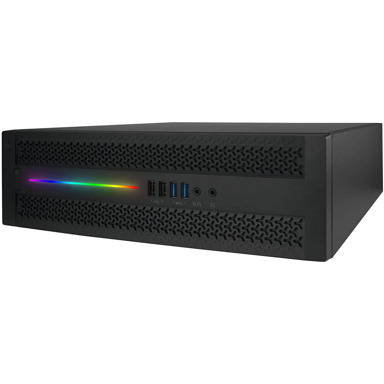 Periphio Iris ゲーミングPCデスクトップコンピュータ RGBライティング付き（リファービッシュ品）