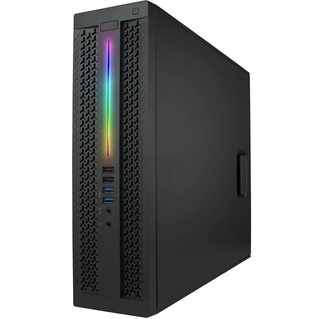 Periphio Iris ゲーミングPCデスクトップコンピュータ RGBライティング付き（リファービッシュ品）