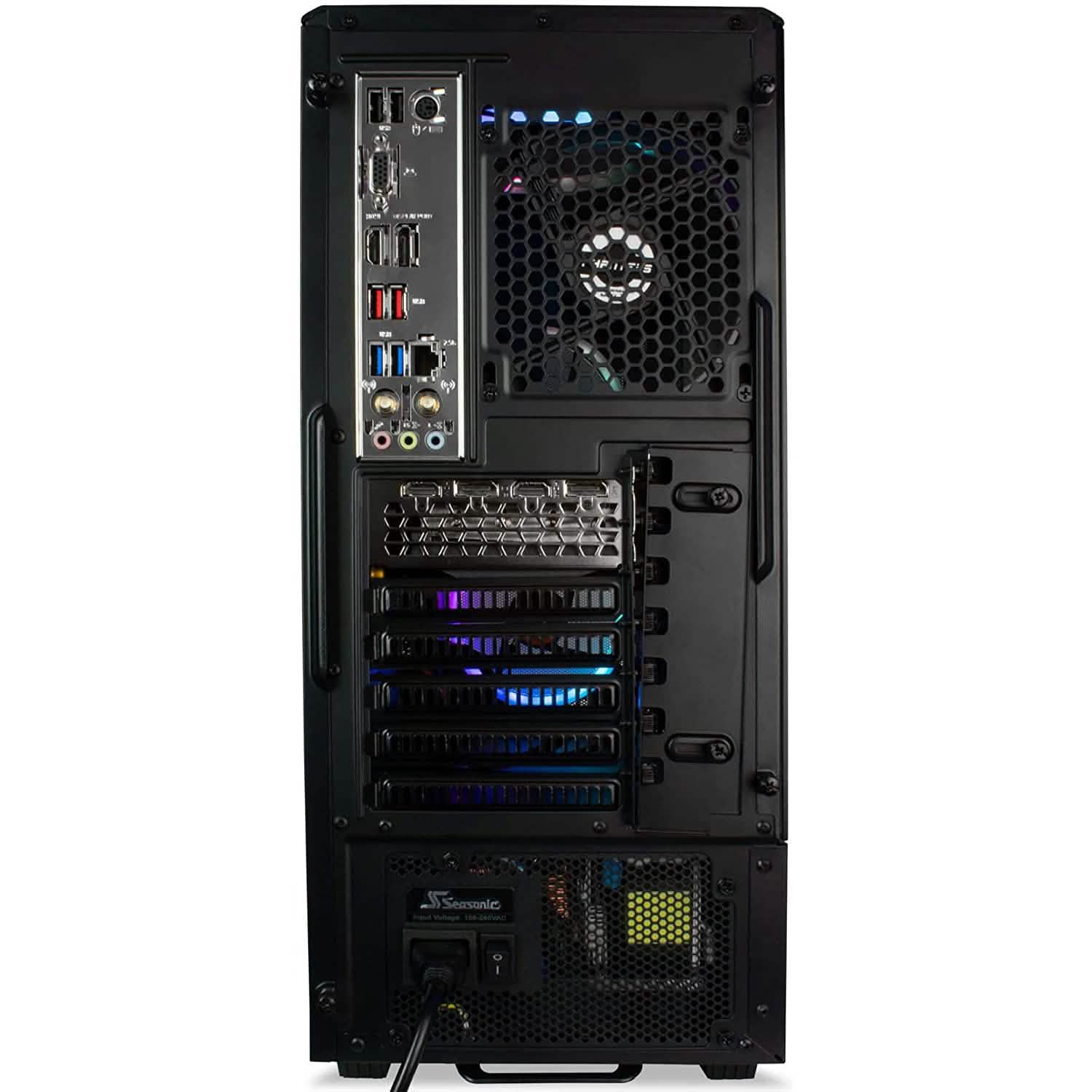 Periphio Leviathan プレビルトVRゲーミングデスクトップコンピュータ オーバークロック済み GeForce RTX 3070 8GB（リファービッシュ品）