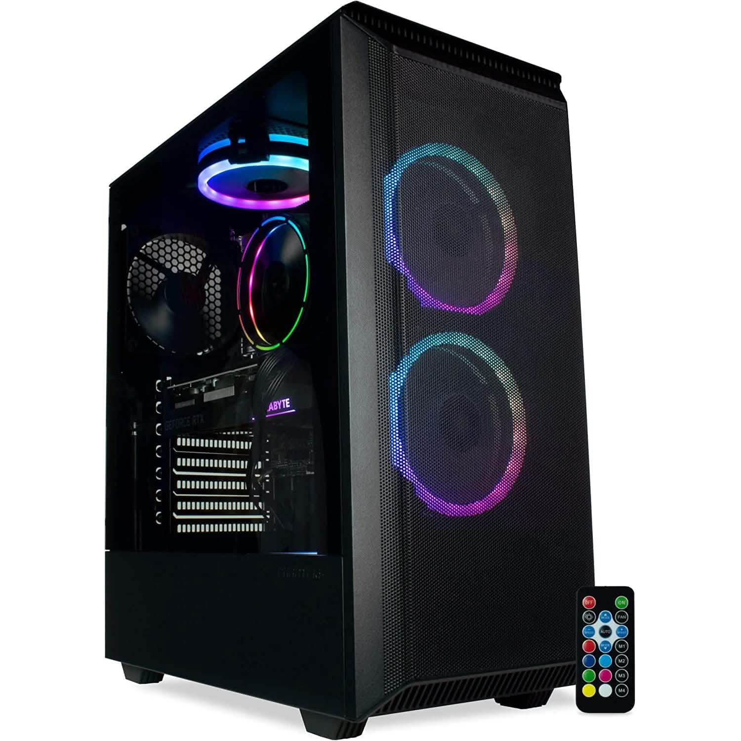 Periphio Leviathan プレビルトVRゲーミングデスクトップコンピュータ オーバークロック済み GeForce RTX 3070 8GB（リファービッシュ品）