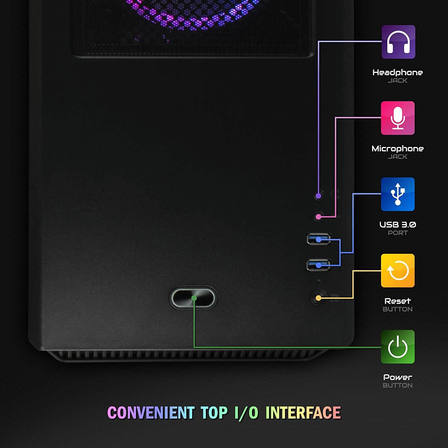 Periphio Leviathan プレビルトVRゲーミングデスクトップコンピュータ オーバークロック済み GeForce RTX 3070 8GB（リファービッシュ品）