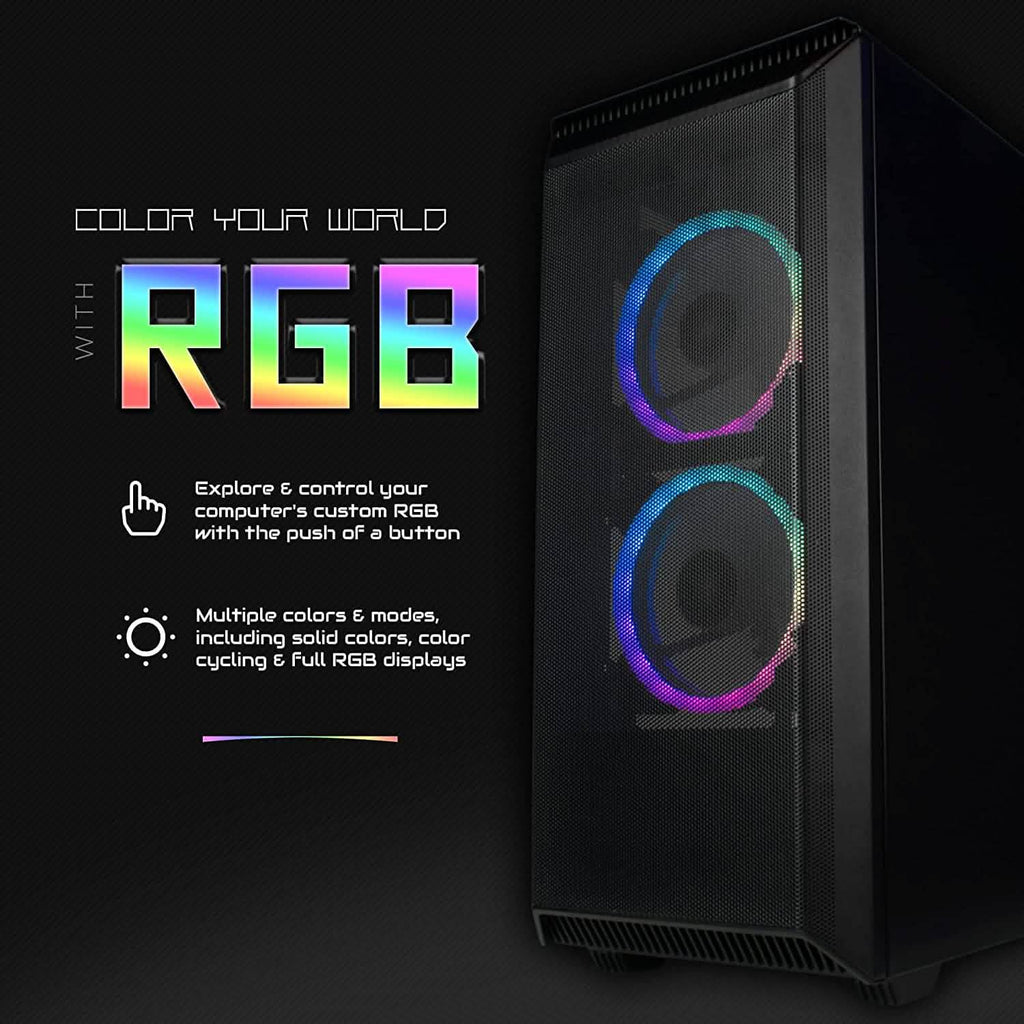Periphio Leviathan プレビルトVRゲーミングデスクトップコンピュータ オーバークロック済み GeForce RTX 3070 8GB（リファービッシュ品）