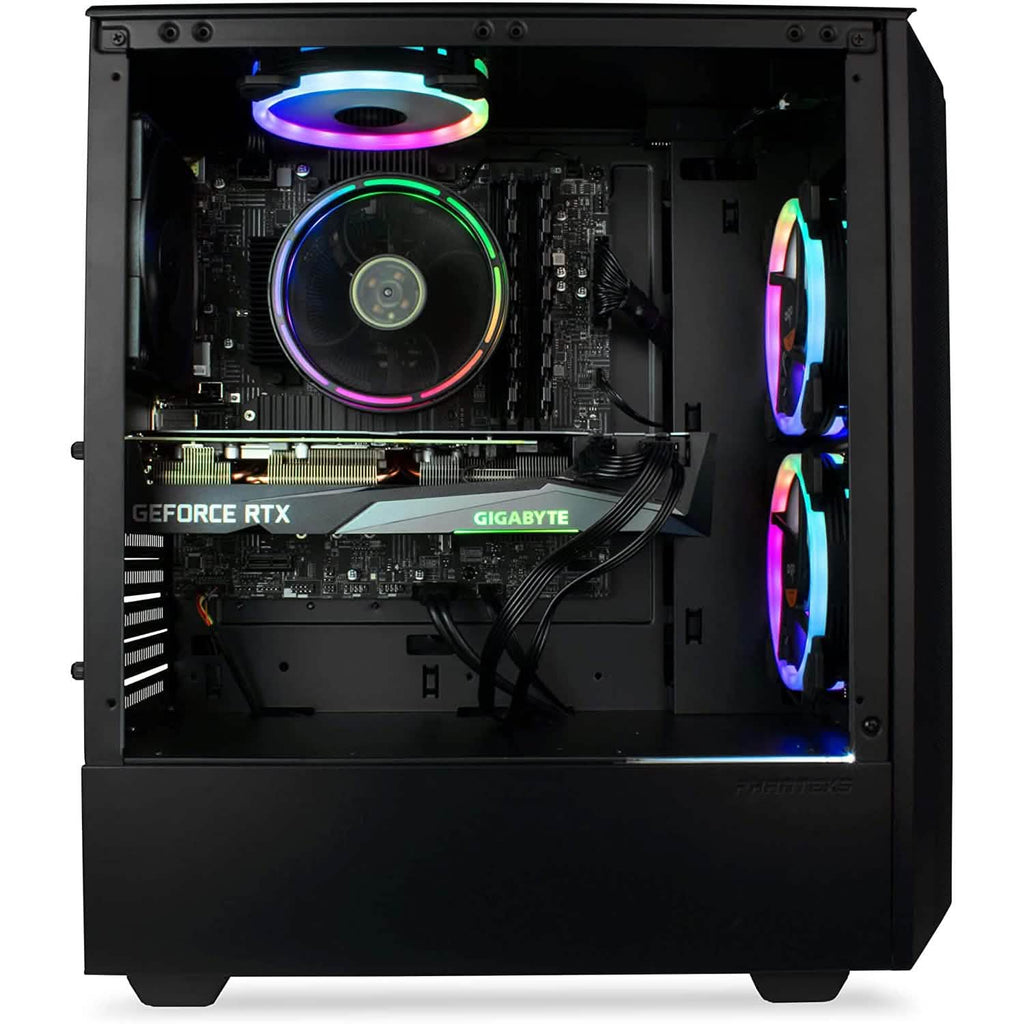 Periphio Leviathan プレビルトVRゲーミングデスクトップコンピュータ オーバークロック済み GeForce RTX 3070 8GB（リファービッシュ品）