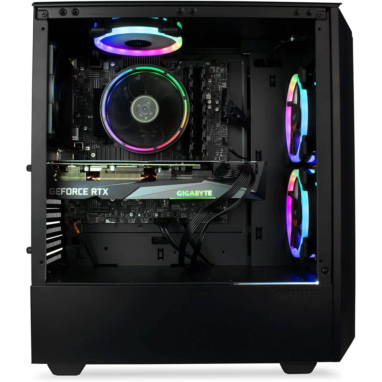Periphio Leviathan プレビルトVRゲーミングデスクトップコンピュータ オーバークロック済み GeForce RTX 3070 8GB（リファービッシュ品）