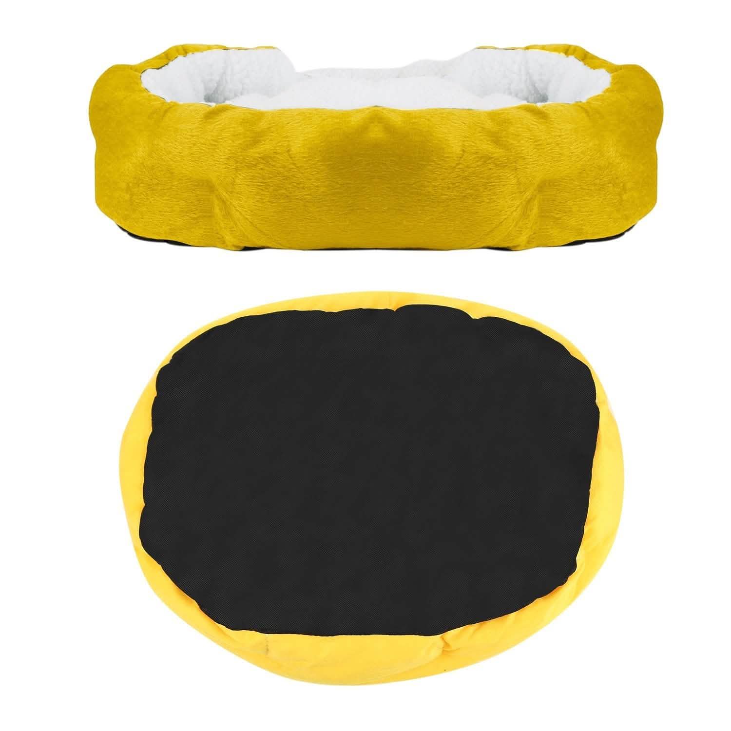 Pet Puppy Cat Soft Warm Fleece Bed