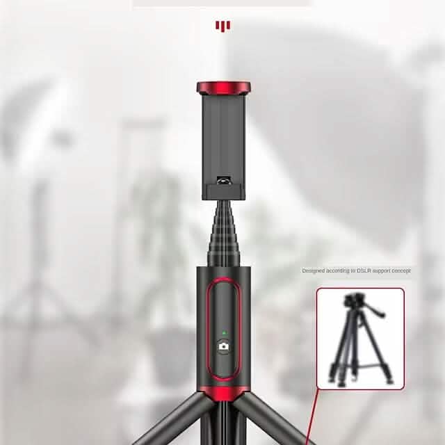 Phone Holder Tripod Adjustable Stand Mount