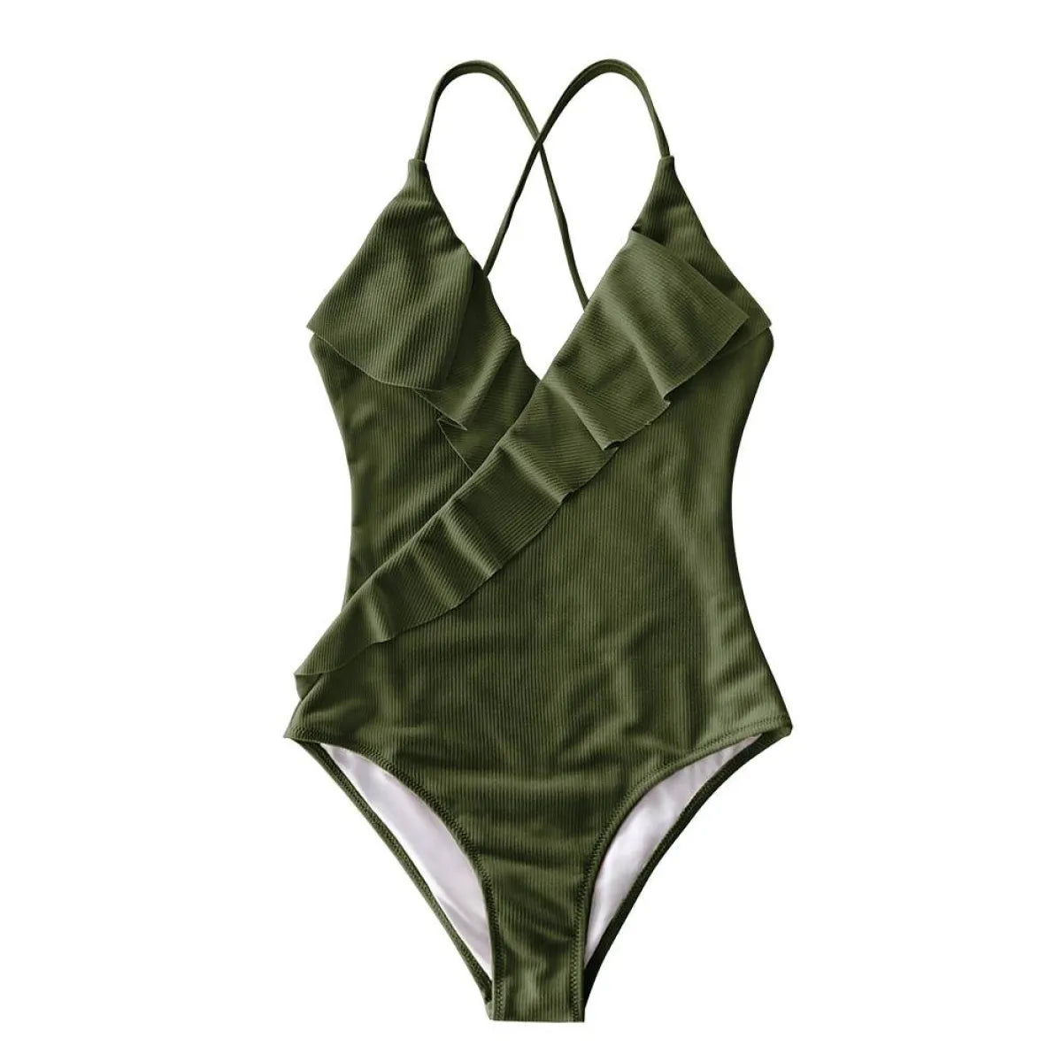 Ruffled One Piece Swimsuits
