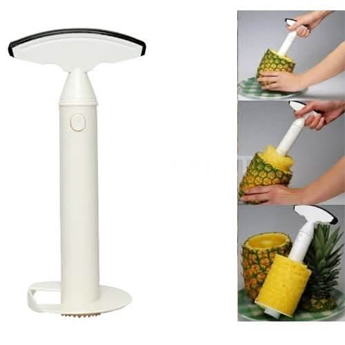 Coupe-ananas et vide-ananas pratique