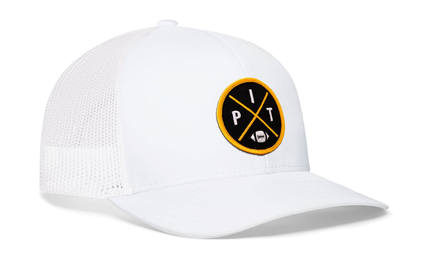 Pittsburgh Football Trucker Hat  |  PIT X Snapback